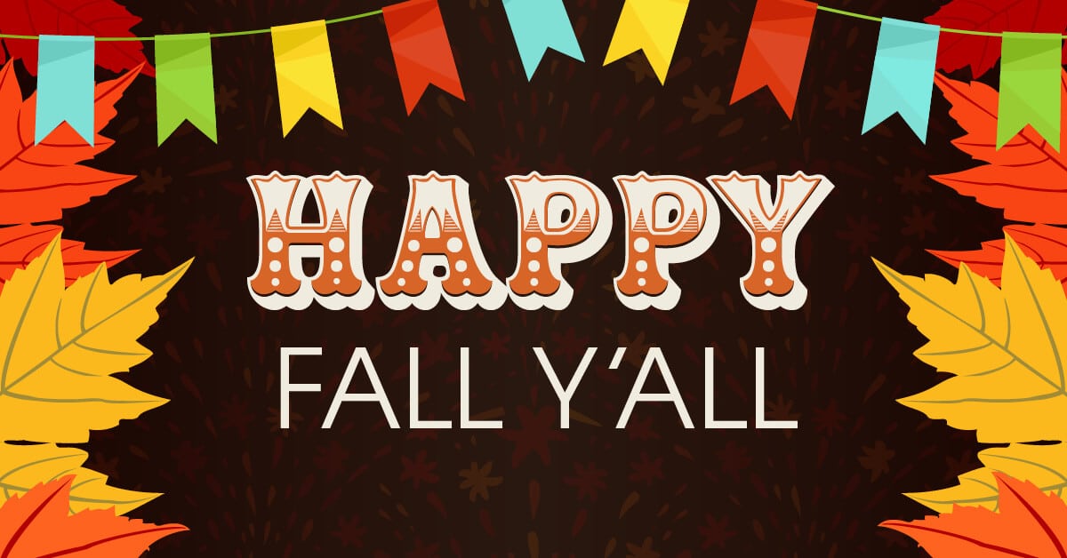 Happy Fall Y'all fall festival event image.