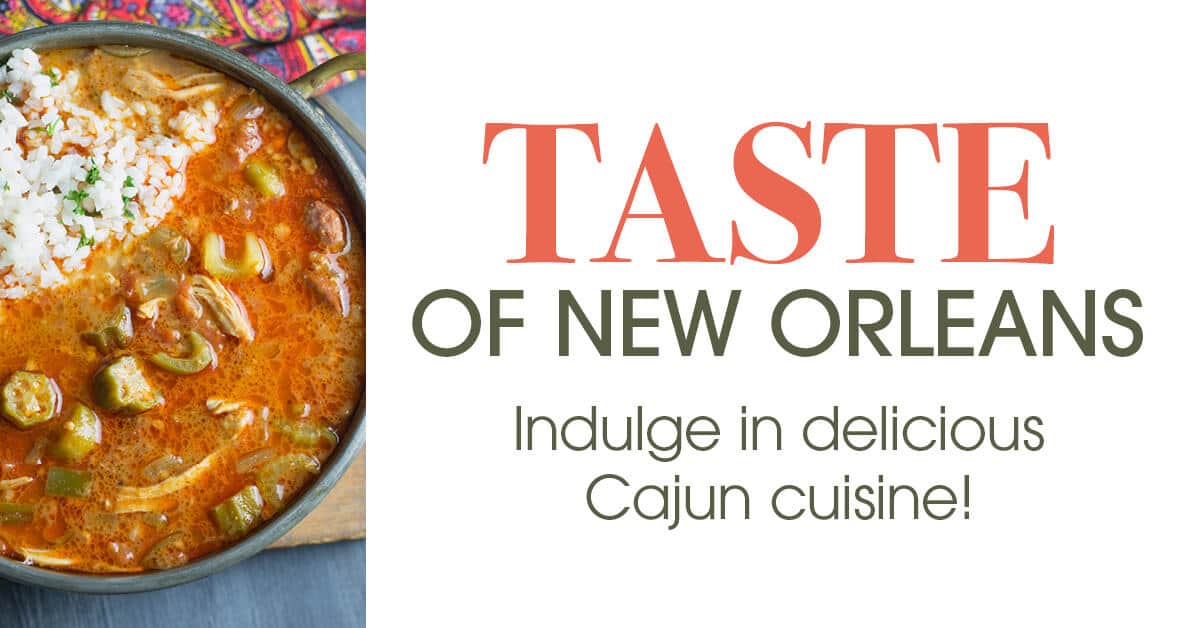 Taste of New Orleans Banner